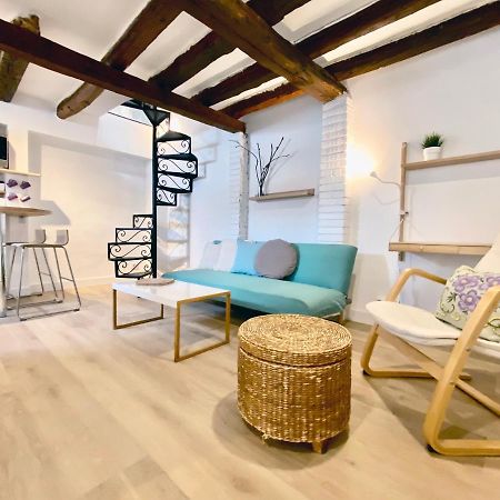 Charming Gran Via Attic Leilighet Madrid Eksteriør bilde